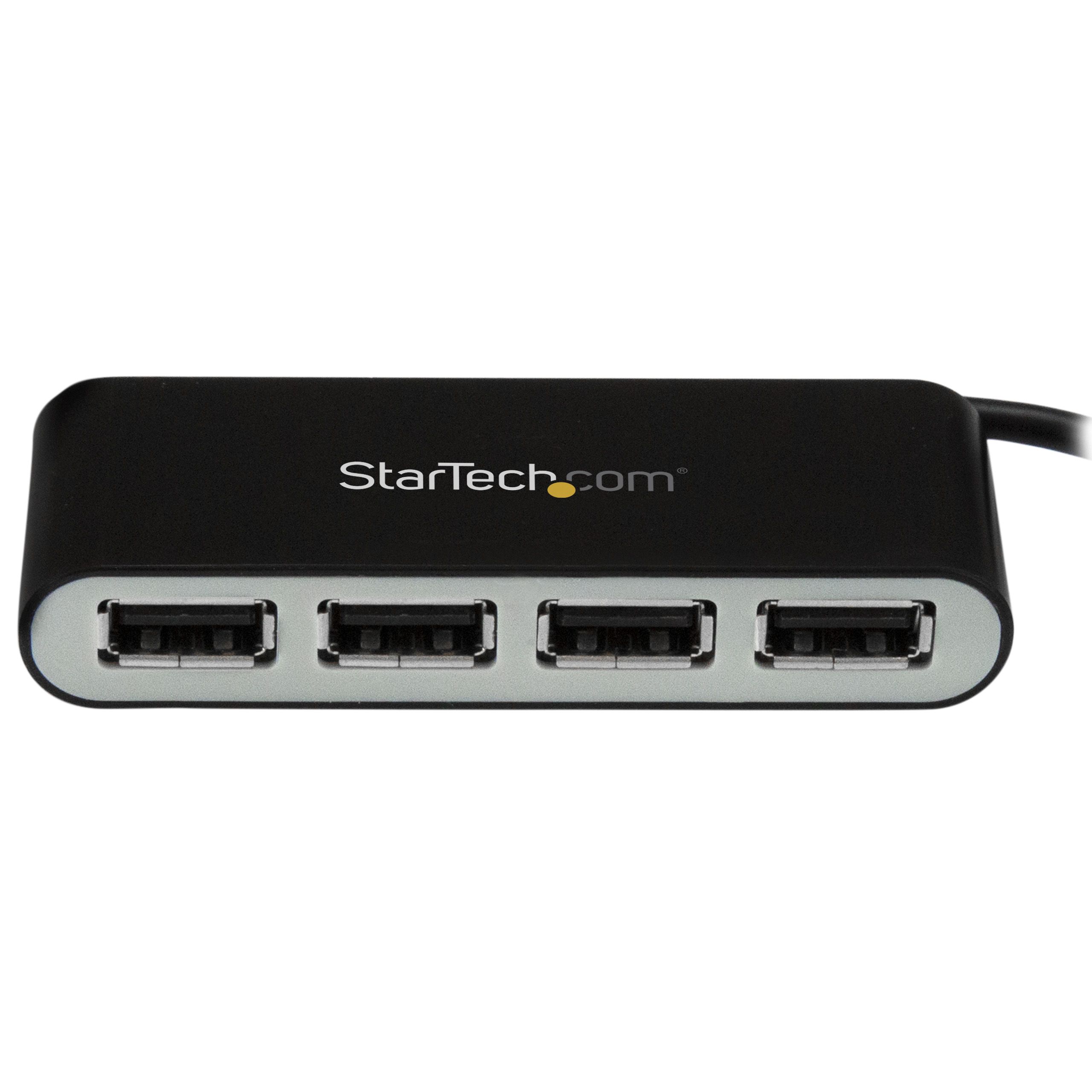 StarTech.com 4 Port USB 2.0 Hub - USB Bus Powered - Portable Multi Port USB 2.0 Splitter and Expander Hub - Small Travel USB Hub - image 4 of 6