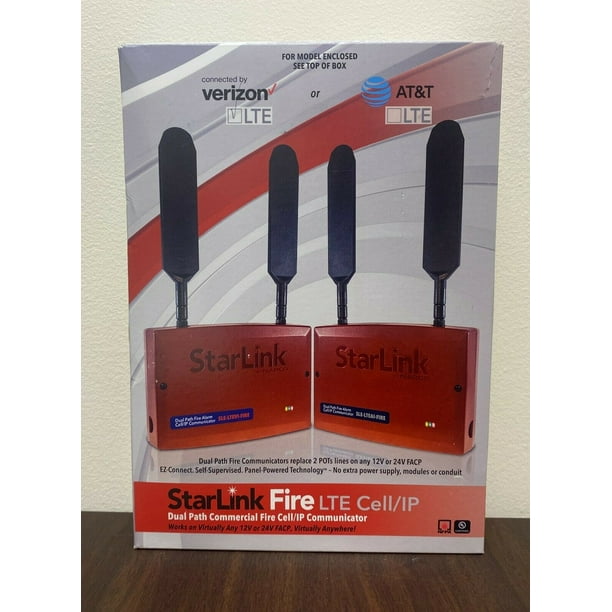 Napco Starlink SLELTEVIFIRE Dual Path Cellular/ IP LTE Alarm