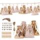thumbnail image 1 of Bolsa de calendario de adviento de navidad, bolso de lino con cordón para colgar en la pared, con Clips, letrero de madera, cuenta regresiva de navidad, 24 unidades, 2022, 1 of 4