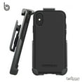 thumbnail image 3 of Belt Clip Holster for The OtterBox Symmetry Series - iPhone X iPhone Xs (case not Included) - Features: Secure Fit, Quick Release Latch, Durable Rotating Belt Clip & Built-in Kickstand, 3 of 8