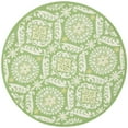 thumbnail image 6 of SAFAVIEH Chelsea Hollie Geometric Wool Area Rug, Green/Beige, 8'9" x 11'9", 6 of 8