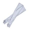 thumbnail image 7 of Happy date 1 Pair Women Long Satin Gloves Opera Length Gloves for Wedding Halloween Prom, 7 of 7