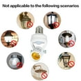 Rotatable PIR Motion Sensor Light Socket 180 Degree Rotate 360 Degree Detection E26/E27 Bulb