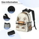 thumbnail image 3 of Disketp Brown Cat Cartoon Mochila Ligera Clásica con Múltiples Bolsillos, Mochila Casual para Hombre y Mujer, Ideal para Escuela, Trabajo y Viajes, 3 of 6