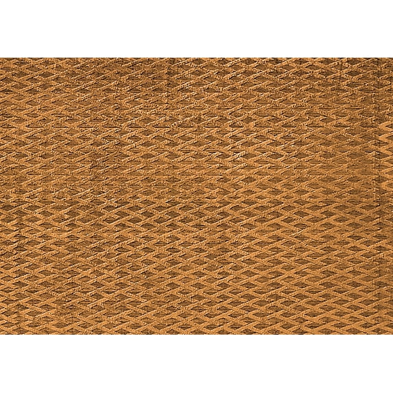 Ahgly Company Indoor Rectangle Oriental Orange Industrial Area Rugs, 4' x 6'