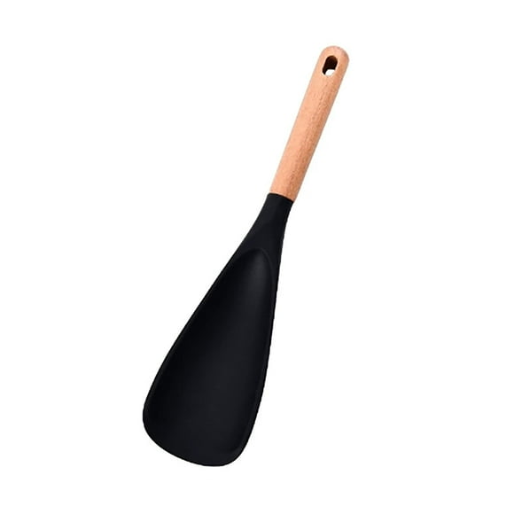 Cooking Utensils Silicone Scraper Kitchen Spoon Nonstick Pan Baking Mixed Scraper and Ergonomic Tools for Versatile Cooking
