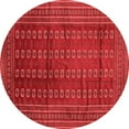 thumbnail image 1 of Ahgly Company Indoor Round Southwestern Red Country Area Rugs, 8' Round, 1 of 4