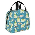 thumbnail image 2 of Easygdp Cute Polar Bear Fishing Bolsa Térmica Premium - Tela Oxford Impermeable, Gran Capacidad, Bolsillo Frontal, Unisex para Trabajo, Escuela, Actividades al Aire Libre y Picnics, 2 of 8