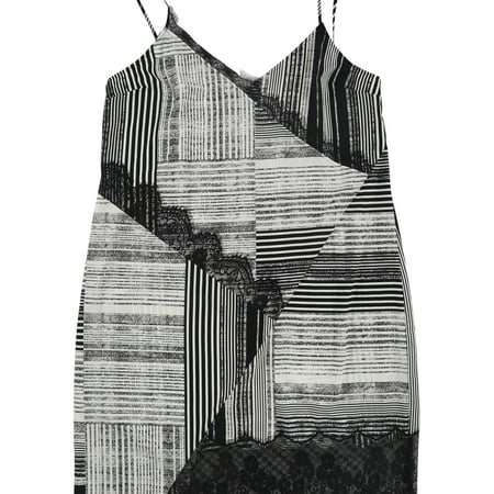 GUESS Womens Aziz Slip Dress Black Medium