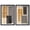 Black Frame, variant on Abstract Wall Art Set: Simple Shapes Shadowbox Print Abstract Wall Art Set by Art Remedy, Black Frame, 16 x 24
