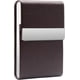 thumbnail image 1 of Marrón - Pitillera de Metal Pitillera de Cuero PU Pitillera Delgada Pitillera para Hombre Pitillera para Mujer, 1 of 3