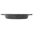 thumbnail image 3 of Pre-Seasoned Cast Iron Skillet, Cast Iron Pan,Dual Assist Handles,Use for Grill, Stovetop, Induction, Oven Safe Cookwa 17inch, 3 of 9