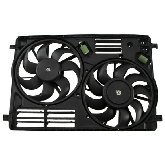RAD / COND FAN ASSY. Fits select: 2017-2019 FORD ESCAPE, 2016-2018 FORD FOCUS