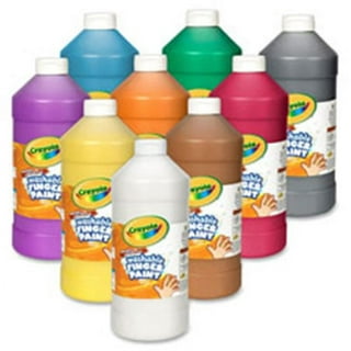 Lot Of 10 Handy Art Washable Finger Paint Assorted Color Set 5oz Bottles