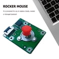 thumbnail image 1 of Puntero señalador de punto de seguimiento Teclado de ordenador Rocker Mouse Pointer Point Stick Reemplazo de teclado Rocker Mouse Pointer para Lenovo IBM Thinkpad Barbie Nuevos Originales, 1 of 9