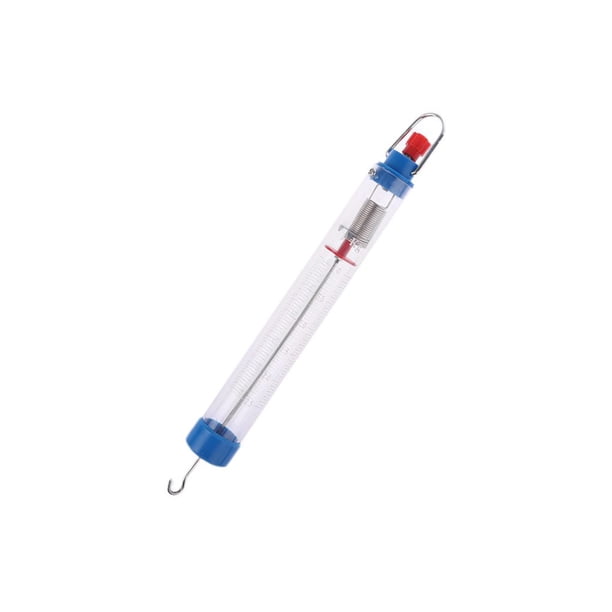 Kenally Medidor de fuerza, dinamómetro de plástico y Metal, 25N, operación Simple, medidor N, medidor de prueba, herramienta de medición ajustable, Medidores de medidas dimensionales 25N Kenally TO008886-03