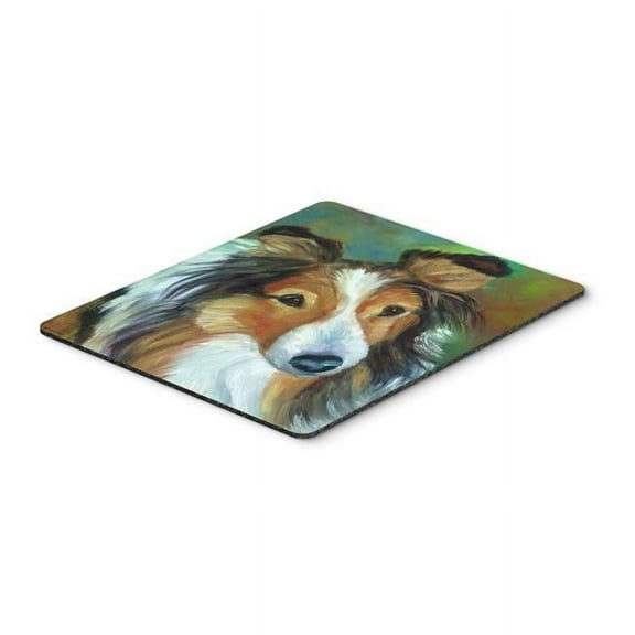 Sheltie Curiosity Mouse Pad, Hot Pad or Trivet