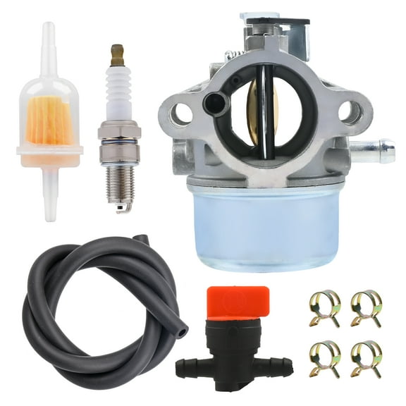 NIMTEK AM132119 Carburetor With Fuel Filter Spark Plug for STX30 STX38 STX46 12.5 HP Engines Riding Mower Lawn Tractor
