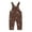 Brown, variant on Baby Girl Corduroy Overalls with Flower Embroidery,Brown,6M–3T