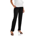 thumbnail image 2 of Oh! Mamma Maternity Women's Straight Leg Career Pant with Demi Panel (Women's & Women's Plus), 2 of 3
