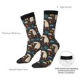thumbnail image 6 of Honeii Cute Alpaca Print Adult Socks,Crew Socks,Casual Calf Socks,Daily Wear Socks for Men & Women, Perfect for Sports, Casual and Everyday Use, 6 of 6