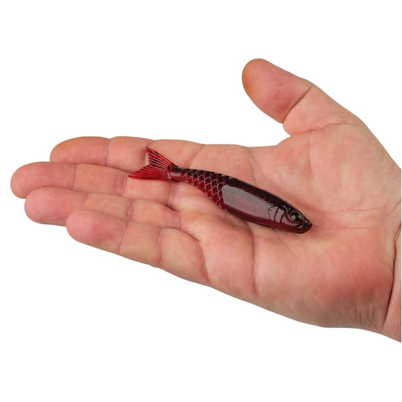 Berkley PowerBait® PowerStinger, 4.5 in, Minnows, Ghost Red Craw (5 Count)