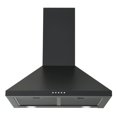 thumbnail image 3 of Ancona Hotte Murale Convertible 24” en Noir Mat, 3 of 7