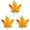 F*3/3Pcs/3.94"x4.72", variant on WUXIAB 1Pc Fall Artificial Fall Maple Leaves,Autumn Holiday Leaves Handmade for Use As Autumn Tablecloth Wedding Decoration Thanksgiving Decoration