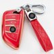 thumbnail image 3 of Para Bmw Key Fob Cover, Key Fob Case para Bmw 2 5 6 7 Series X1 X2 X3 X5 X6 Premium Soft Tpu Anti-polvo Protección Completa, Rojo, 3 of 5