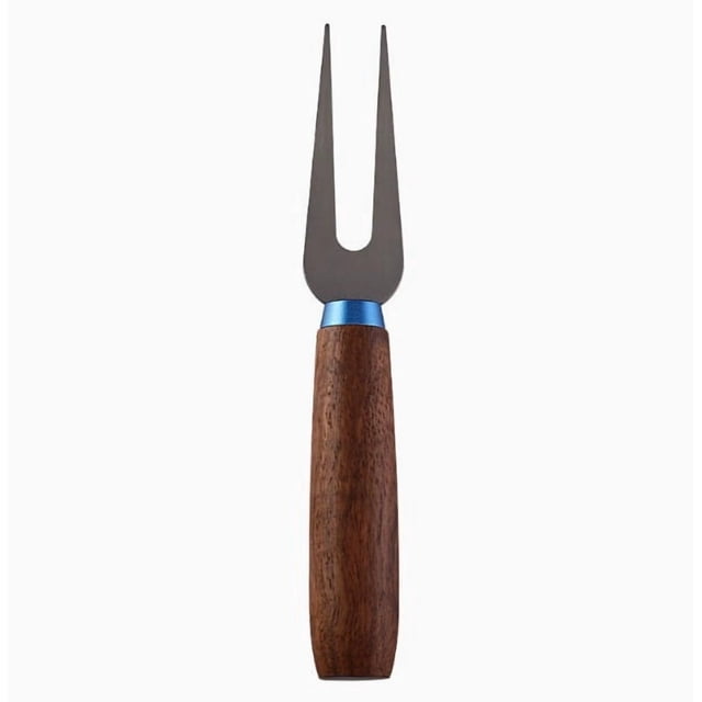 Cuchillo for queso con mango de madera floral | Cubiertos occidentales | Raspador de mantequilla | Juego de cubiertos profesional Juego de cuchillos for queso de aleación de titanio de alta gama |