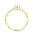 thumbnail image 2 of 1 Carat Diamond Engagement Ring (Lab Grown Diamond, EF-VS Grade), 18K Yellow Gold, US 3.00, 2 of 8