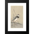 thumbnail image 2 of Ohara Koson 10x14 Black Modern Framed Museum Art Print Titled - Lapwing and Reed (1900 - 1930), 2 of 5