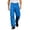 Blue, variant on ZHOGXU Mens Jeans Pants Refined Denim Straight Leg Button Breathable With Pocket Outdoor Travel Sport Wear