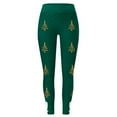 thumbnail image 3 of MKLEKYY Leggings para mujer, con estampado de árbol de Navidad, a la moda, informales, calados, para fitness, deportivos, pantalones de yoga, 3 of 3