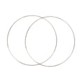 thumbnail image 2 of HILABEE 2 Pieces Metal Floral Hoops Iron Rings for DIY Wedding Wreath Macrame Crafts 40 cm, 2 of 9