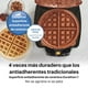 thumbnail image 5 of Waflera Belga Hamilton Beach Durathon Acero Inoxidable Antiadherente con Control Tostado,, 5 of 9