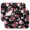 Cute Floral, variant on 2pcs Cute Alien Print Dish Drying Mat Extra Thick 3-Layer Absorbent Pad Heat Resistant for Sci-Fi Lovers