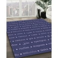 thumbnail image 2 of Ahgly Company Indoor Rectangle Patterned Blue Whale Blue Area Rugs, 8' x 10', 2 of 6
