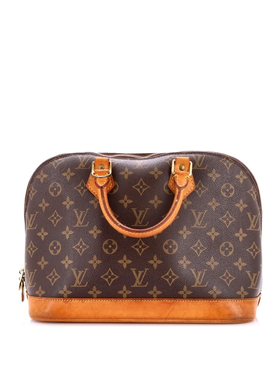 Pre-Owned Vintage Alma Handbag Monogram Canvas PM By Rebag