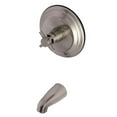 thumbnail image 1 of Kingston Brass KB2638DXTO 5 in. Concord Tub Faucet, Brushed Nickel, 1 of 2