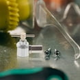 thumbnail image 4 of Luxshiny Grease Needle Nozzle Kit Lubrication Dispensing Grease Sprayer Coupler Silver Metal 1Set, 4 of 8