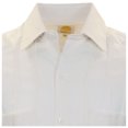 thumbnail image 2 of Manchester Guayabera Regular Fit Con Puño Convertible  Hueso, XG Manchester 3242B, 2 of 4