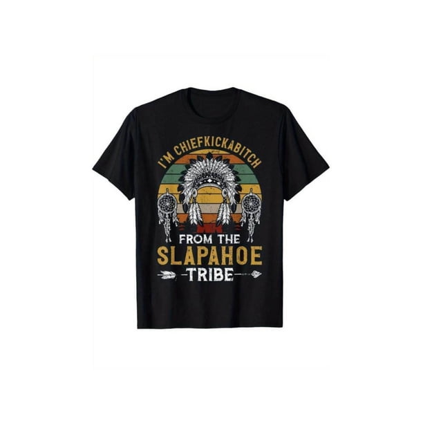 Men Women T Shirt Vintage i'm Chief From The Tribe T-Shirt Cotton Round Neck Short Sleeve Casual T-Shirt