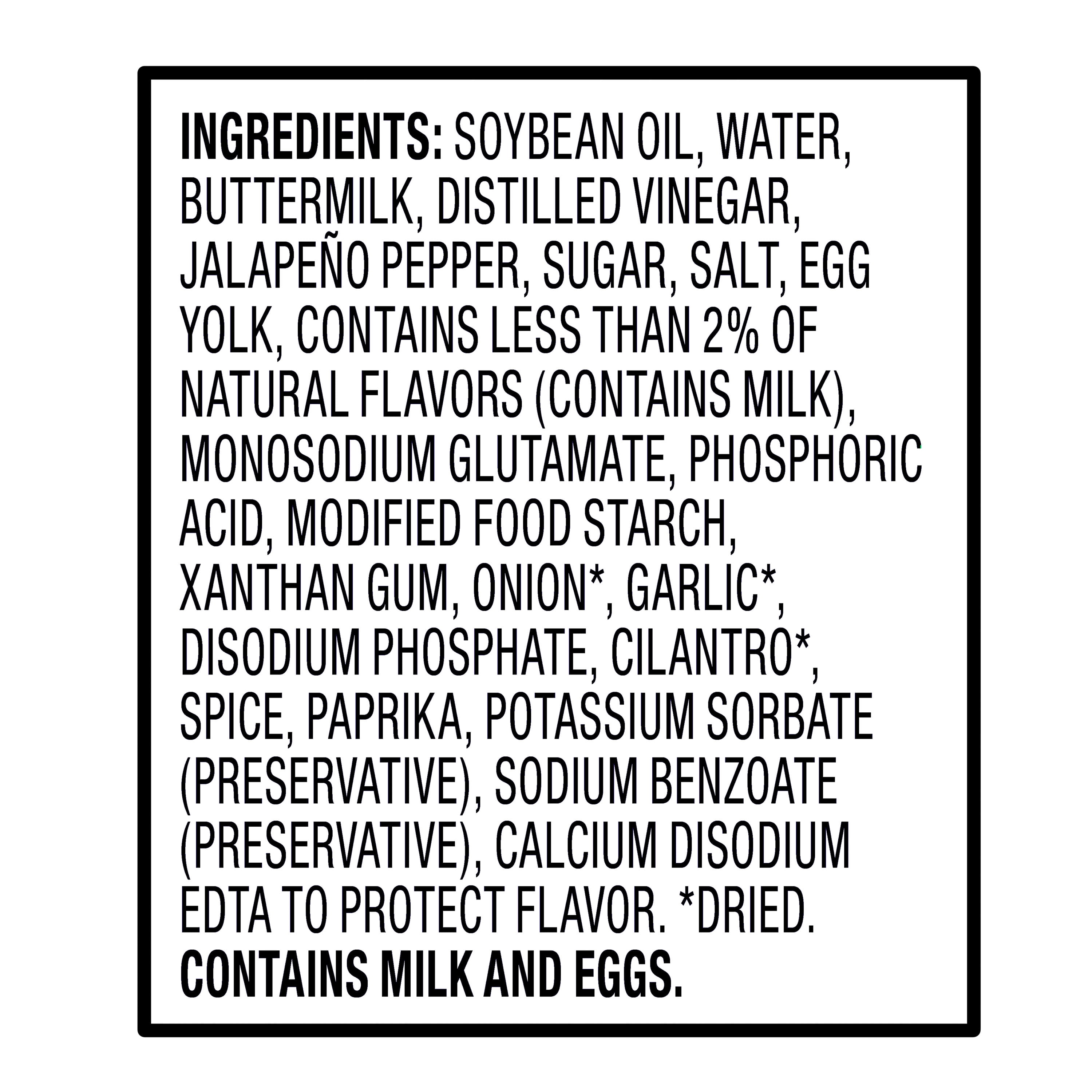 bettergoods Creamy Jalapeno Ranch Dressing, 12 fl oz