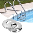 thumbnail image 2 of Pool Ladder Escutcheon Cover Plate for 1.7 Inch Ladder Pipe Pool Handrail Replacement 2pcs, 2 of 5
