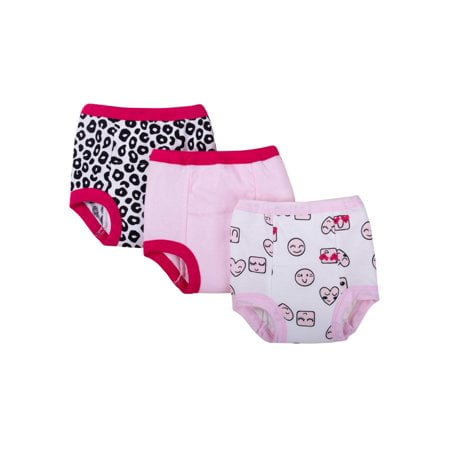 Little Star Organic Assorted Training Pants, 3-pack (Toddler Girls)