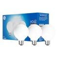 thumbnail image 1 of Bombillas LED GE Refresh, 40 W, luz diurna, G25 Globe, paquete de 3, 1 of 8