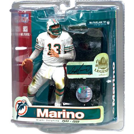 - Dan Marino Action Figure White Jersey Sports Picks Legends Series 3