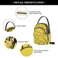 thumbnail image 4 of joogoo Women Cartoon Chickens Yellow Chain Crossbody Bags Shoulder Handbag Phone Purse, 4 of 5