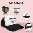 thumbnail image 3 of Funny Trucker Hat Gag Gifts Snapback Hat Drinking Joke Baseball Cap for Men Women, 3 of 6